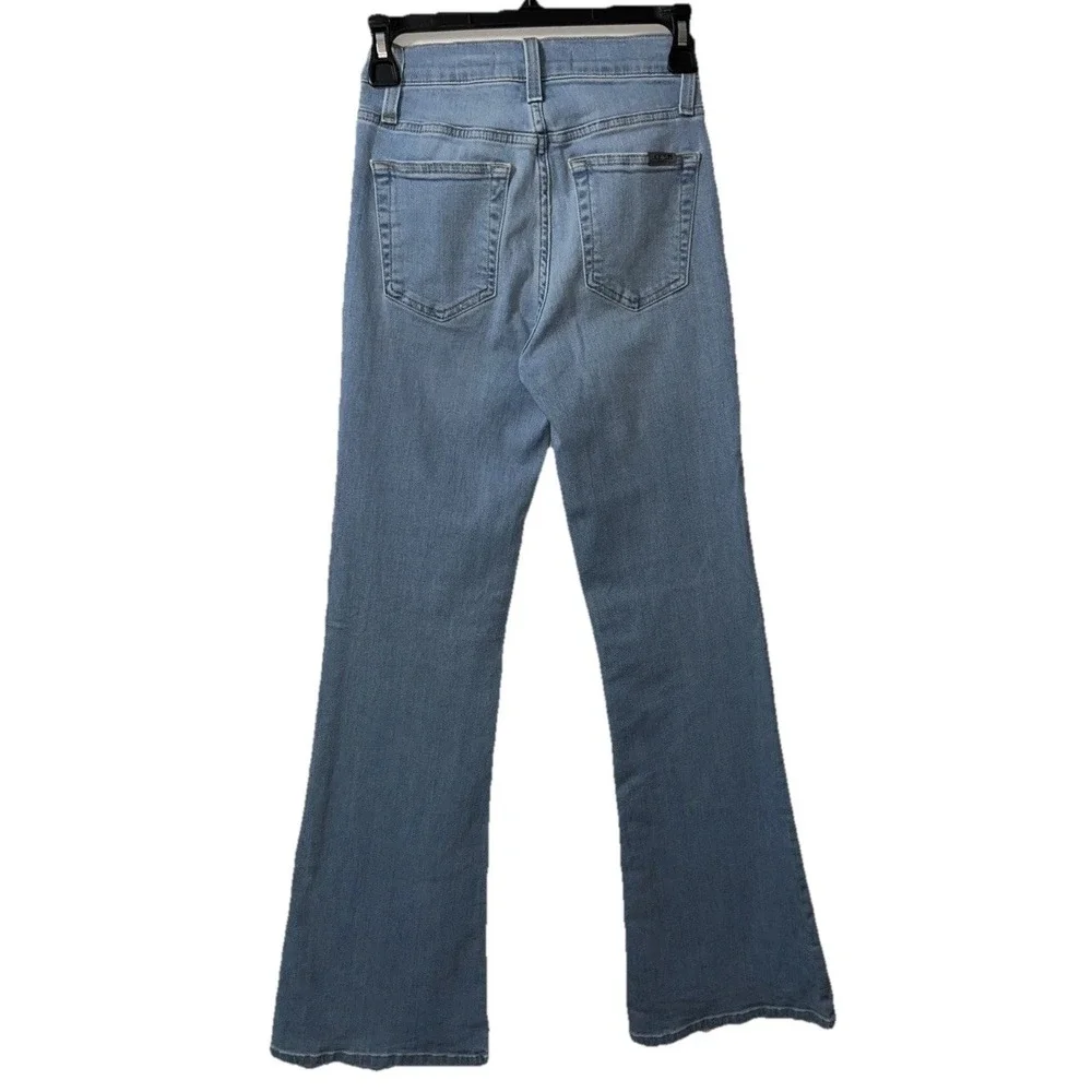 JOE'S JEANS 24 Corinne RISE FLARE Lighter Wash Denim Sporty Trendy 70's Retro